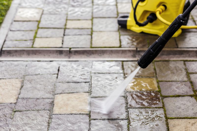 Paver Sidewalk Cleaning